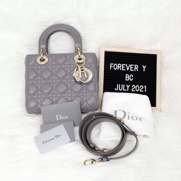 Dior Handbags - ❤️SOLD❤️Dior small my ABC grey lady dior bag